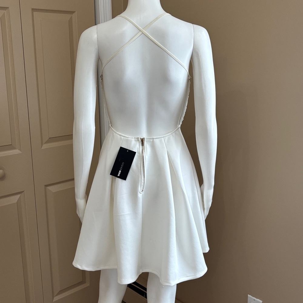NWT FASHION NOVA white minidress - Picture 6 of 8